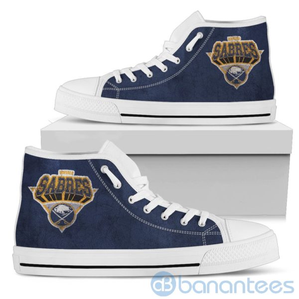 3D Printed Logo Buffalo Sabres High Top Shoes Product Photo