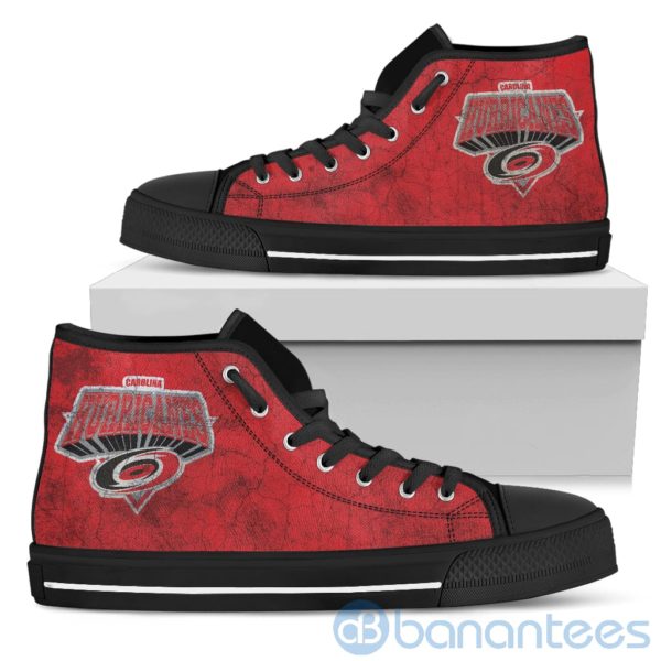 3D Printed Logo Carolina Hurricanes High Top Shoes Product Photo
