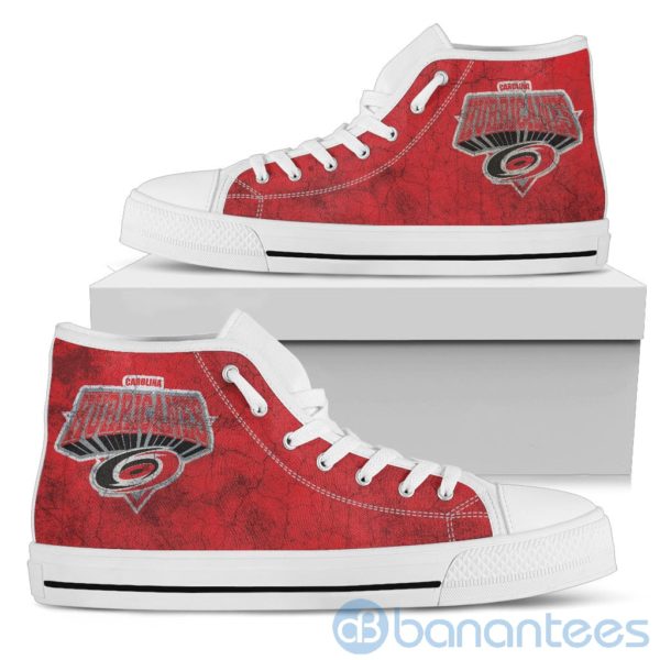 3D Printed Logo Carolina Hurricanes High Top Shoes Product Photo