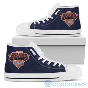 3D Printed Logo Chicago Bears High Top Shoes Product Photo