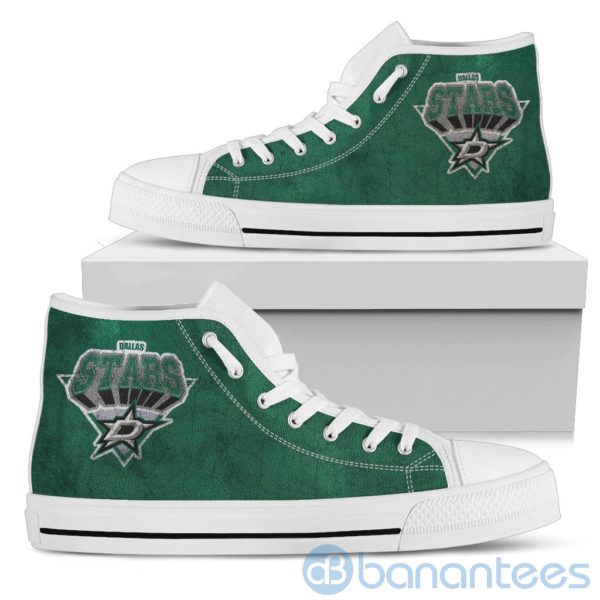 3D Printed Logo Dallas Stars High Top Shoes Product Photo