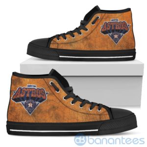 3D Printed Logo Houston Astros High Top Shoes Product Photo