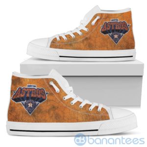 3D Printed Logo Houston Astros High Top Shoes Product Photo