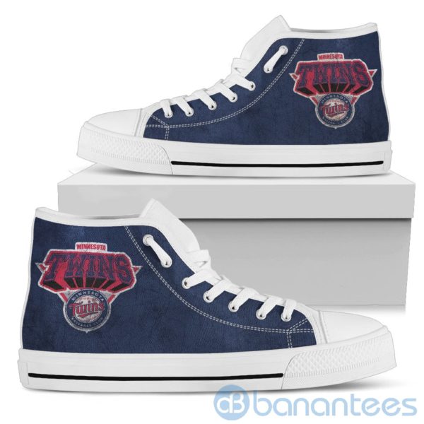 3D Printed Logo Minnesota Twins High Top Shoes Product Photo
