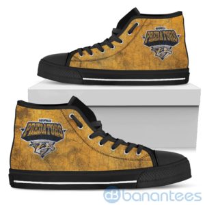 3D Printed Logo Nashville Predators High Top Shoes Product Photo