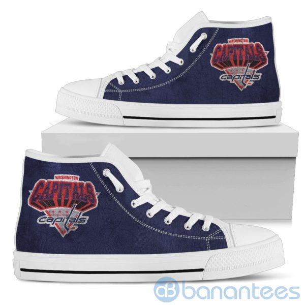 3D Printed Logo Washington Capitals High Top Shoes Product Photo