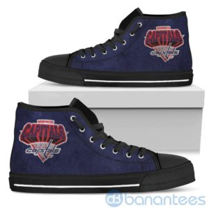 3D Printed Logo Washington Capitals High Top Shoes Product Photo