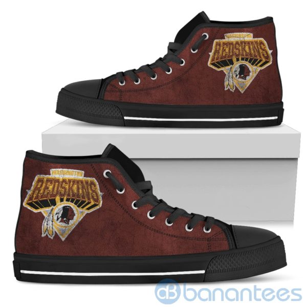 3D Printed Logo Washington Redskins High Top Shoes Product Photo