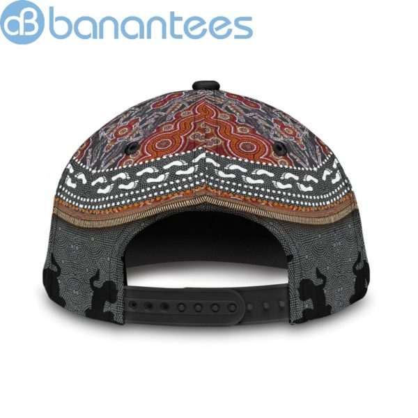 Aboriginal Dots Zip Pattern Printed All Over Printed 3D Cap Product Photo