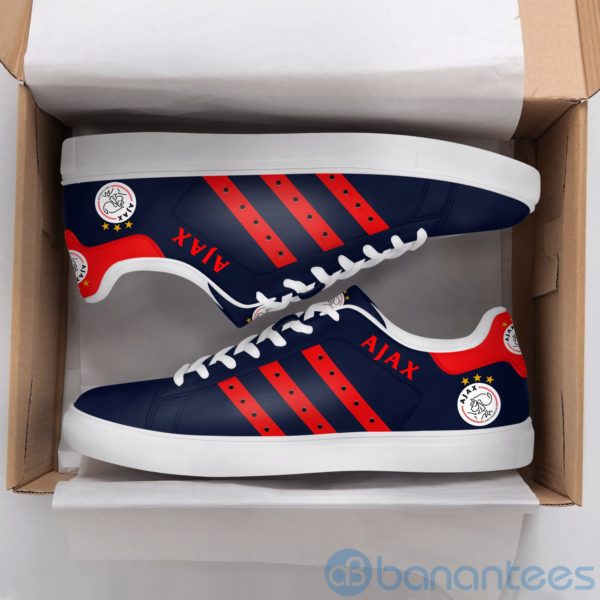 Afc Aja Red Striped Low Top Skate Shoes Product Photo