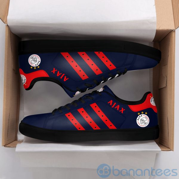 Afc Aja Red Striped Low Top Skate Shoes Product Photo