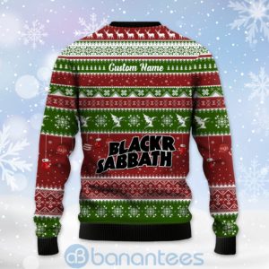 All I Want For Christmas Is Black Sabbath Custom Name Ugly Christmas 3D Sweater Product Photo