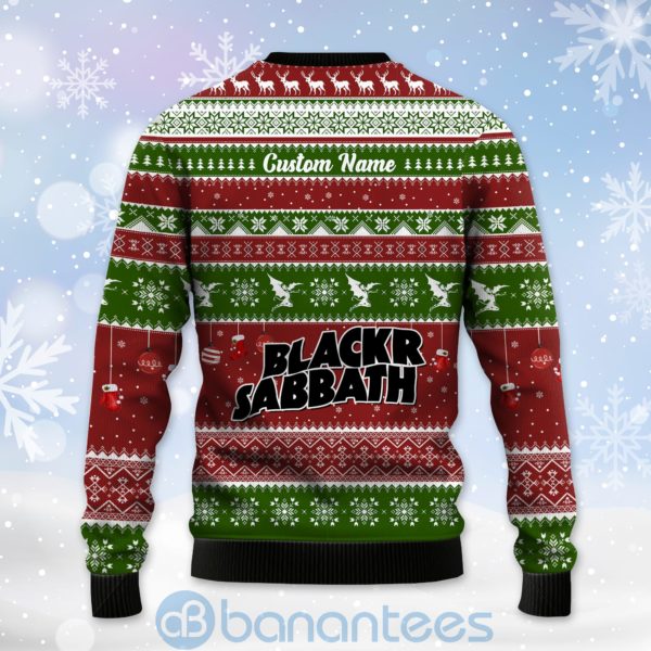 All I Want For Christmas Is Black Sabbath Custom Name Ugly Christmas 3D Sweater Product Photo