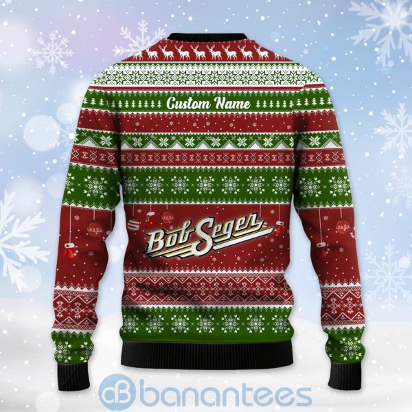 All I Want For Christmas Is Bob Seger Custom Name Ugly Christmas 3D Sweater Product Photo