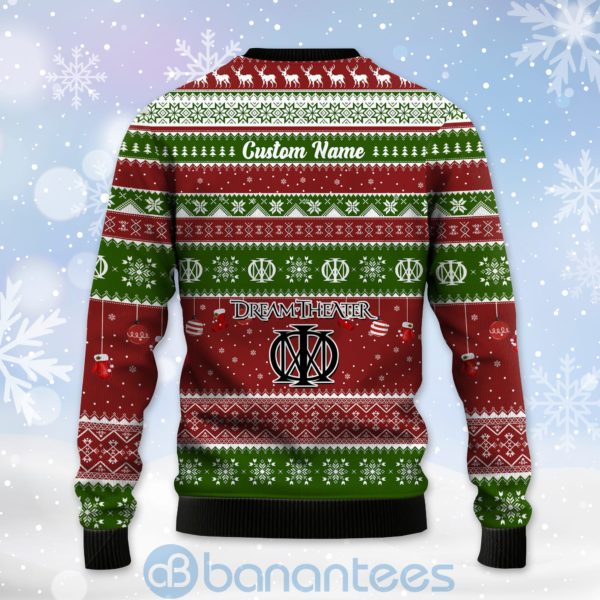 All I Want For Christmas Is Dream Theater Custom Name Ugly Christmas 3D Sweater Product Photo