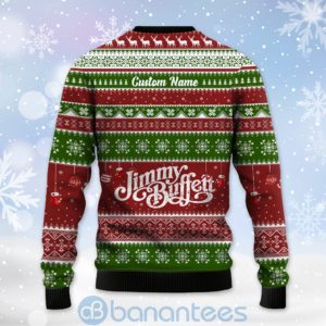 All I Want For Christmas Is Jimmy Buffett Custom Name Ugly Christmas 3D Sweater Product Photo