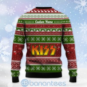 All I Want For Christmas Is Kiss Custom Name Ugly Christmas 3D Sweater Product Photo
