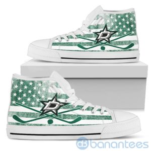 american flag style dallas stars high top shoes 4 0OFmp 300x300 image American Flag Style Dallas Stars High Top Shoes Product Photo