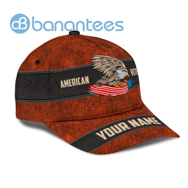 American Veteran All Over Printed 3D Cap Product Photo