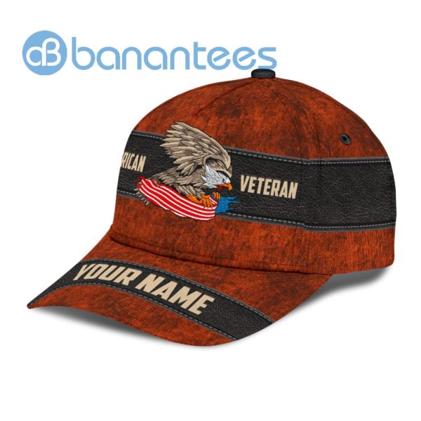 American Veteran All Over Printed 3D Cap Product Photo