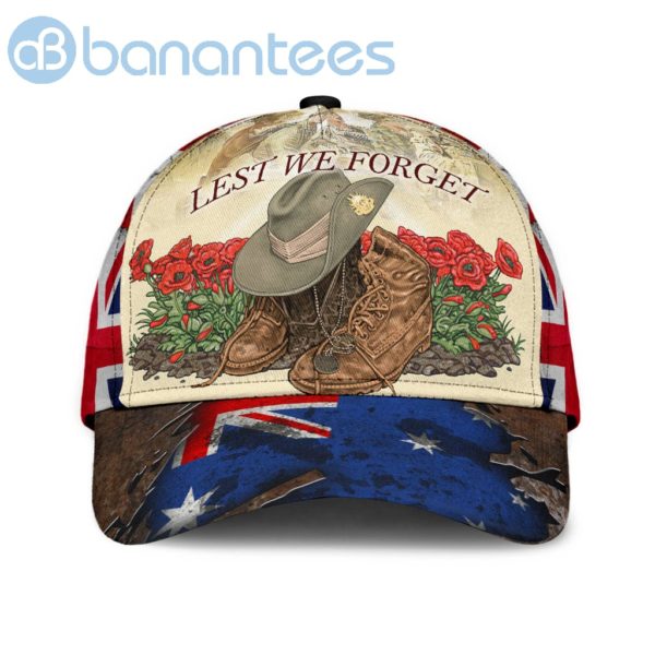 Anzacay Australia Lest We Forget All Over Printed 3D Cap Product Photo