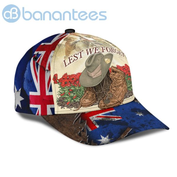 Anzacay Australia Lest We Forget All Over Printed 3D Cap Product Photo