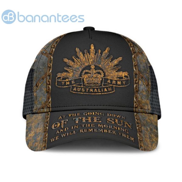 Anzacay Australia We Will Remember Them All Over Printed 3D Cap Product Photo