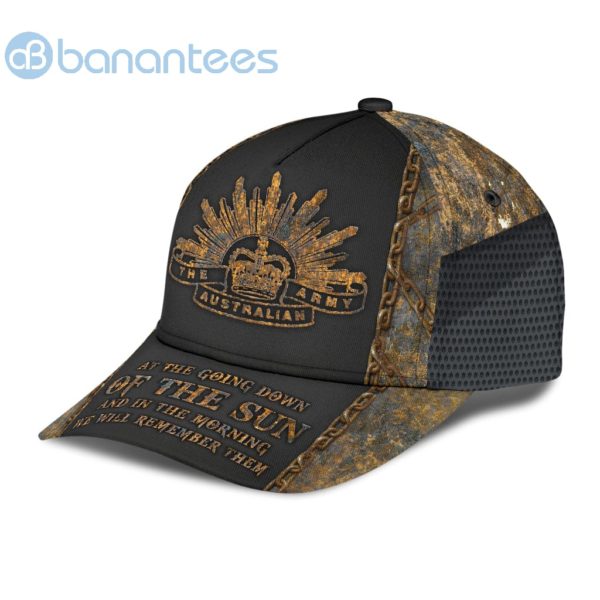Anzacay Australia We Will Remember Them All Over Printed 3D Cap Product Photo