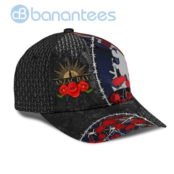 Anzacay Australian Flag 3D All Over Printed 3D Cap Product Photo