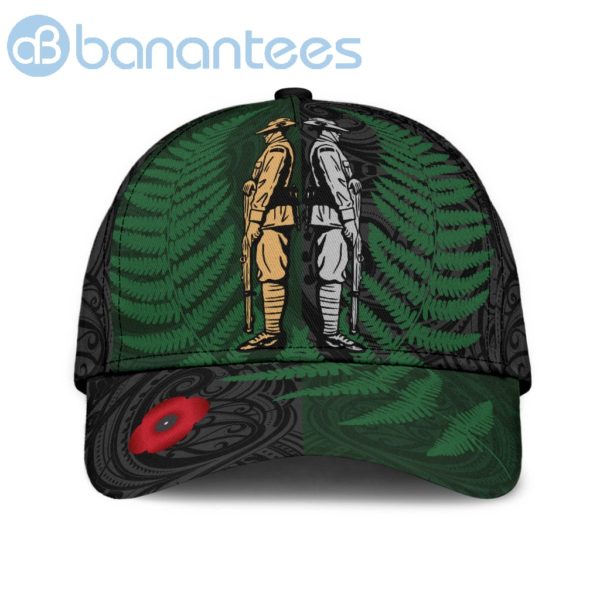 Anzacay Kiwi And Australia Soldier All Over Printed 3D Cap Product Photo