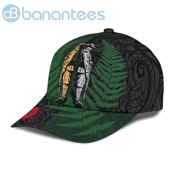 Anzacay Kiwi And Australia Soldier All Over Printed 3D Cap Product Photo