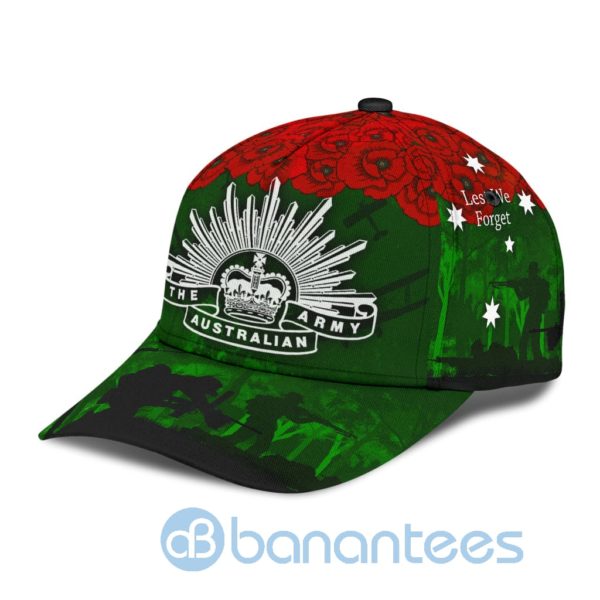 Anzacay Lest We Forget 3D All Over Printed 3D Cap Product Photo