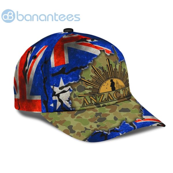 Anzacay Lest We Forget Australia Camo All Over Printed 3D Cap Product Photo