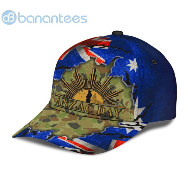 Anzacay Lest We Forget Australia Camo All Over Printed 3D Cap Product Photo