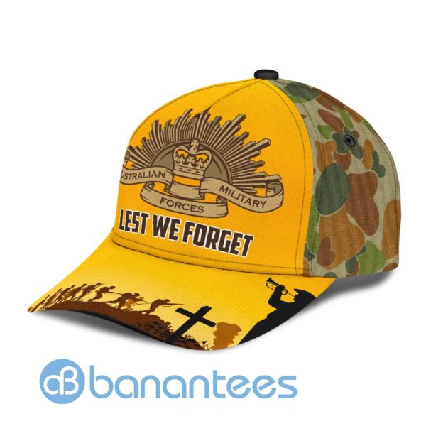 Anzacay Lest We Forget Printed 3D Cap Product Photo