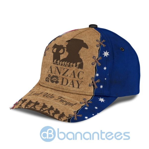 Anzacay Lest We Forget Remember All Over Printed 3D Cap Product Photo