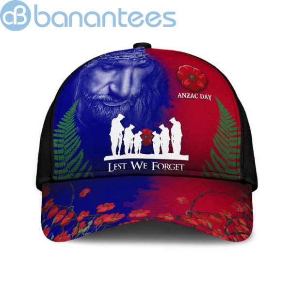 Anzacay Pray For The Fallen Lest We Forget All Over Printed All Over Printed 3D Cap Product Photo