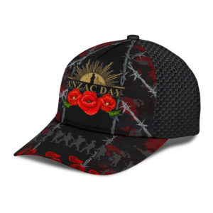 Anzacay Remember All Over Printed 3D Cap Product Photo