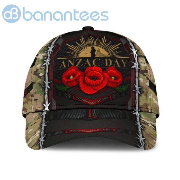 Anzacay Remember Camo 3D All Over Printed 3D Cap Product Photo