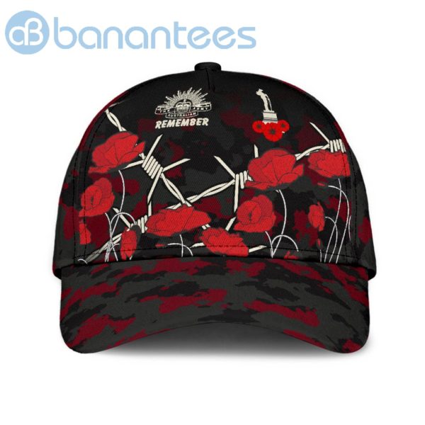 Anzacay Remember Camo All Over Printed 3D Cap Product Photo
