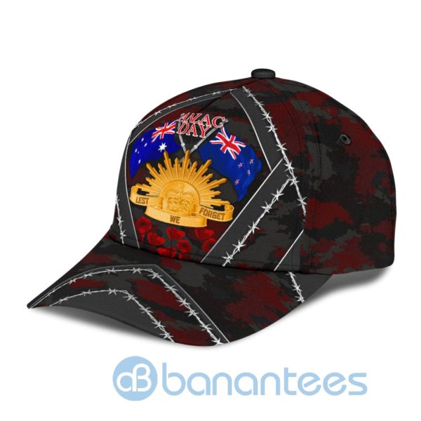 Anzacay Remember Camo Lest We Forget 3D All Over Printed 3D Cap Product Photo