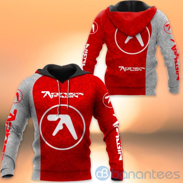 Aphex Twin Team Red All Over Printed Hoodies Zip Hoodies Product Photo