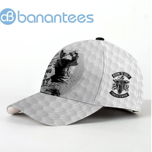Are You Looking At My Putt Golf All Over Printed 3D Cap Product Photo