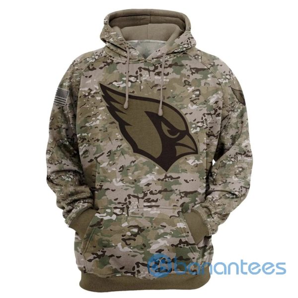 Arizona Cardinals Hoodie Camo Printed 3D Pullover All Over Printed 3D Hoodie Zip Hoodie Product Photo