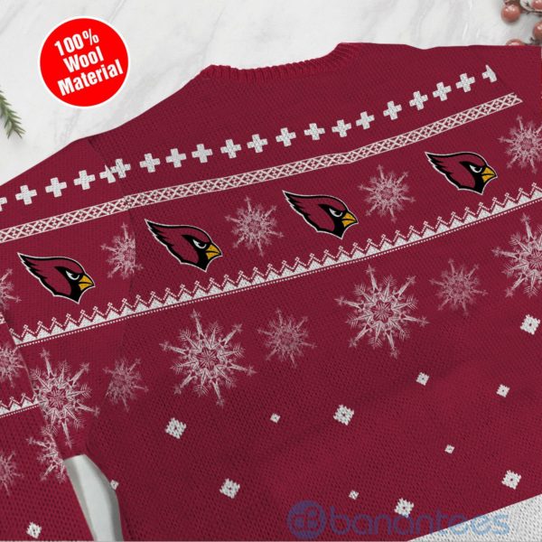 Arizona Cardinals Mickey Mouse Funny Ugly Christmas 3D Sweater Product Photo