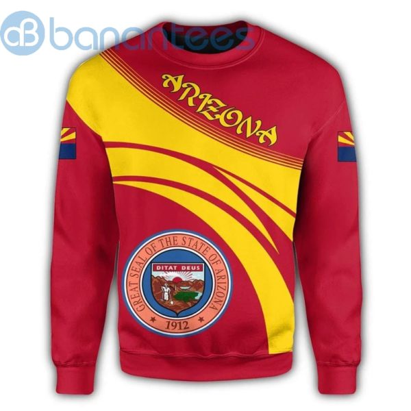 Arizona Coat Of Arms Cricket Style All Over Printed 3D Sweatshirt Product Photo