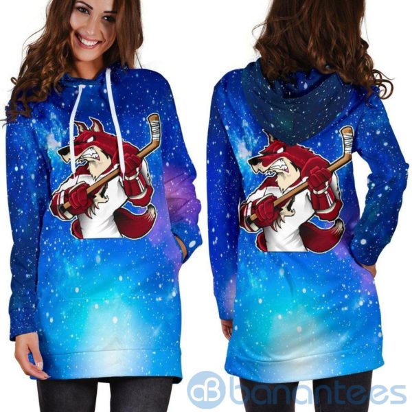 Arizona Coyotes Hoodie Dress For Women Product Photo