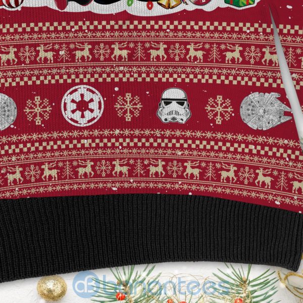 Arizona Diamondbacks Star Wars Ugly Christmas 3D Sweater Product Photo
