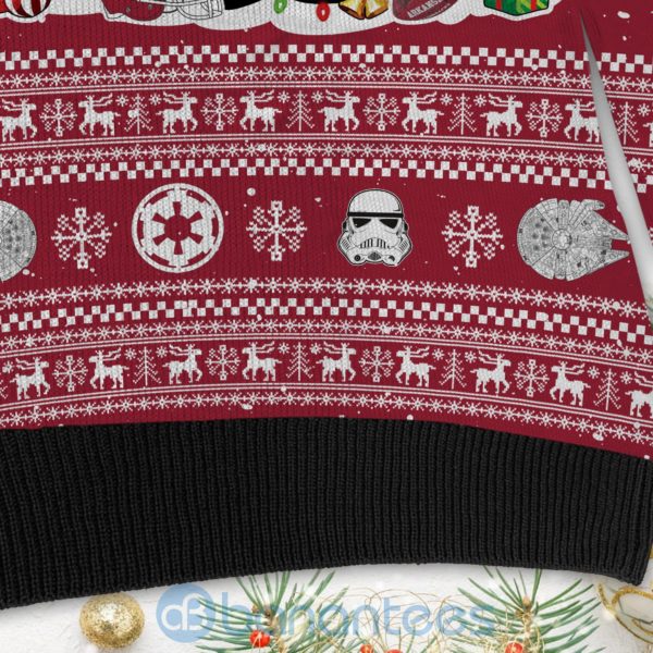 Arkansas Razorbacks Star Wars Ugly Christmas 3D Sweater Product Photo