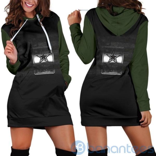 Army Cute Hoodie Dress For Women Product Photo